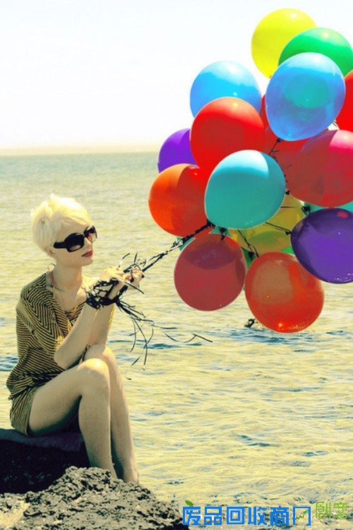 气球物语 一组唯美意境的气球摄影图赏 