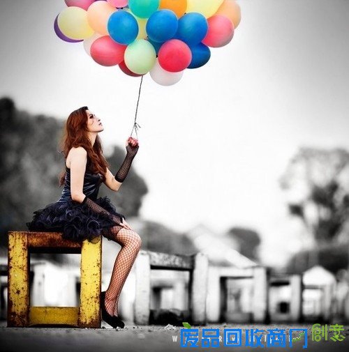 气球物语 一组唯美意境的气球摄影图赏 