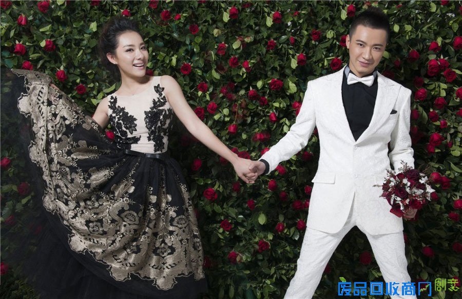 刘璇最新唯美婚纱照曝光 皇冠钻戒为爱加冕(组图)