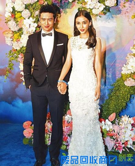 网传疑似Angelababy试婚纱照 脸上洋溢幸福(图)