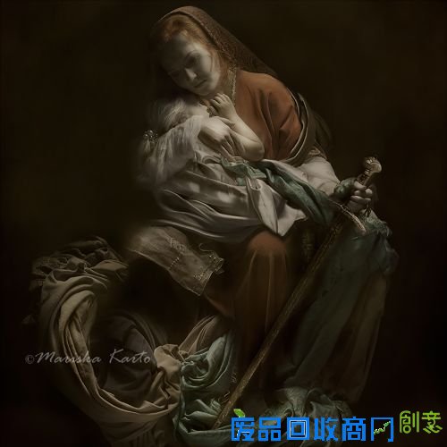 美到极致的复古绘画主义摄影