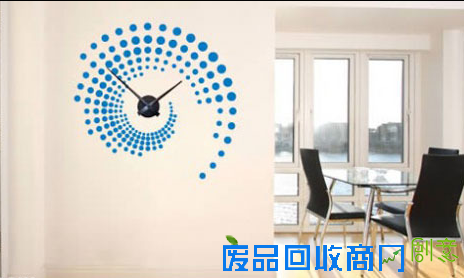 5款墙面创意钟DIY 让你看见时光的轨迹！