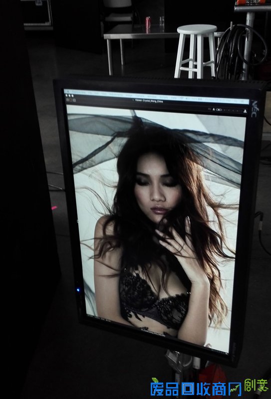 《爱上超模II》选手王熙然拍摄维密大片