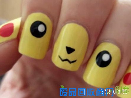 【图】卡通可爱时尚美甲图片 可爱的同时时尚度不减