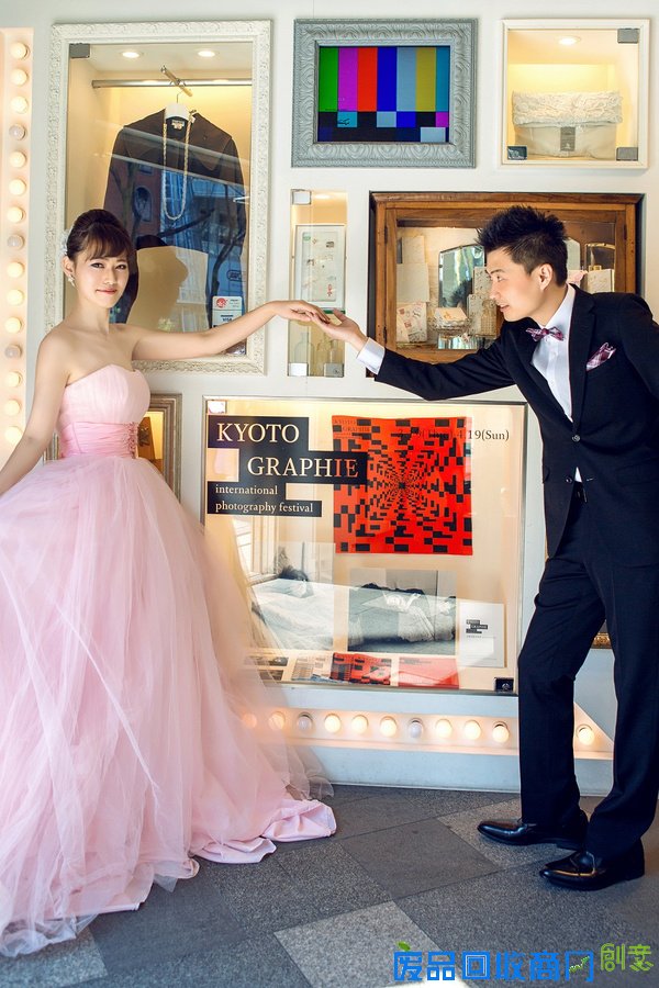 8个创意造型,让你的婚纱照个性十足