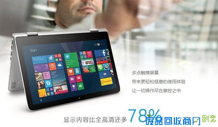 玩转多模变形 惠普Spectre x360报7999元 