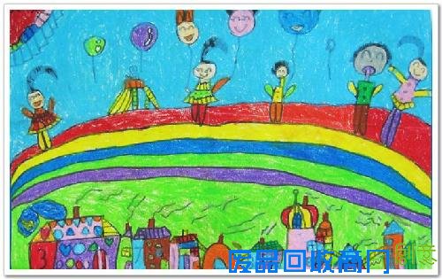 星星班儿童画欣赏 精彩的六一 