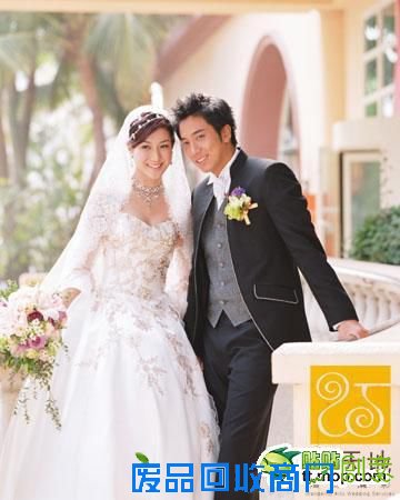 TVB情侣早年唯美婚纱照 当年纯情如今难逃分手结局