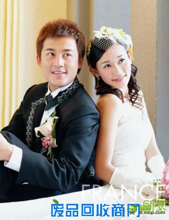 TVB情侣早年唯美婚纱照 当年纯情如今难逃分手结局