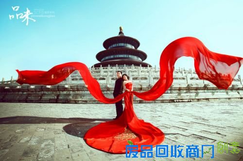 北京婚纱摄影之短发新娘拍婚纱照一样很美