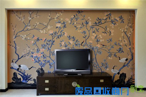 1449475608848195.jpg 手绘背景墙装修设计效果图精选 创意背景墙设计