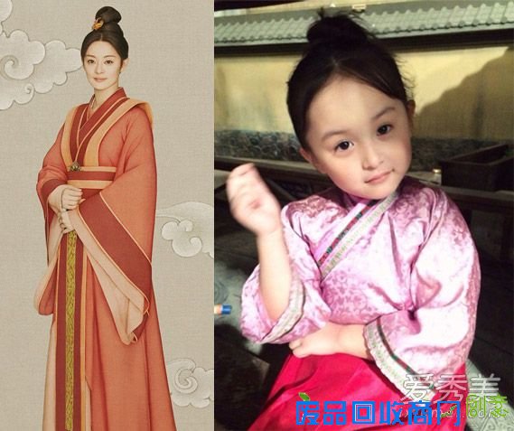 5岁倾国又倾城！“小芈月”刘楚恬发型图片 小芈月刘楚恬