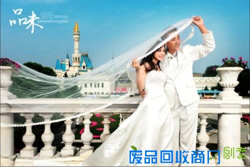 北京婚纱摄影;拍婚纱照显苗条的诀窍