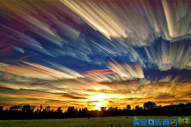 加拿大摄影师延时摄影犹如印象派画作