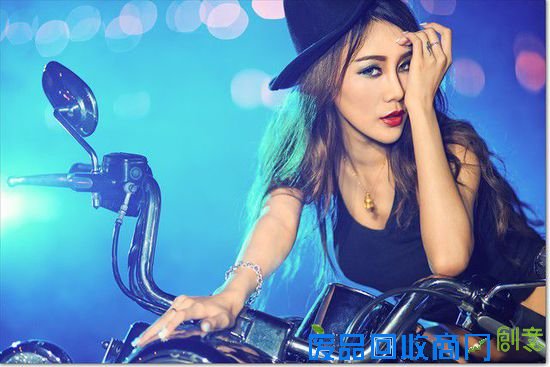 机车美女领衔 人像摄影论坛优秀作品赏析