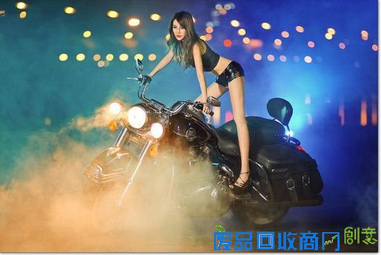 机车美女领衔 人像摄影论坛优秀作品赏析