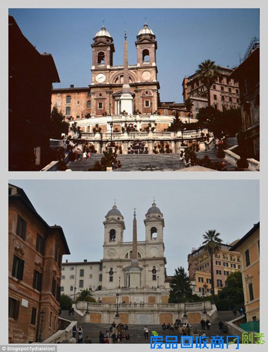 美女子35年后重游母亲旧地拍照－旅游资讯－旅游频道－中工网