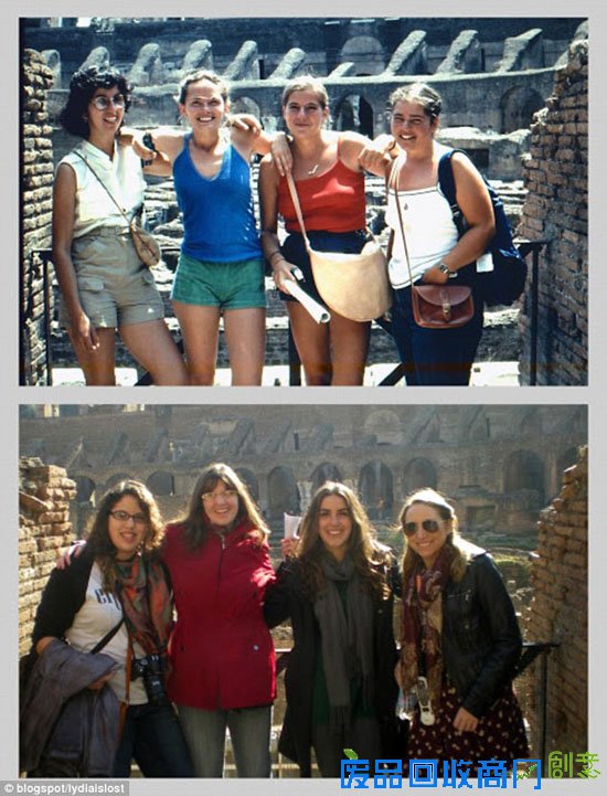 美女子35年后重游母亲旧地拍照－旅游资讯－旅游频道－中工网