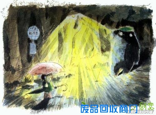 宫崎骏彩铅画图片 宫崎骏,简单彩铅画图大全 