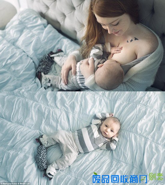 摄影师拍摄母亲哺乳唯美照片 自然又唯美