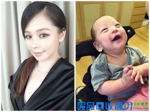 徐若瑄晒儿子正面照 笑眼可爱肉嘟嘟(图)