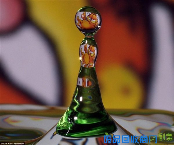 以色列唯美摄影:水滴居然也能这么可爱