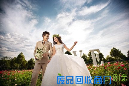 盘点新郎新娘那些婚纱照发型照欣赏