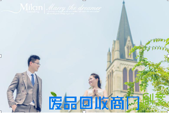 在上海米兰婚纱照摄影，三种婚纱照风格圆了我一直以来的梦