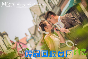 在上海米兰婚纱照摄影，三种婚纱照风格圆了我一直以来的梦
