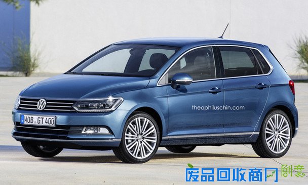 大众全新Polo假想图 前脸造型有失可爱