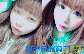 妹子化妆变女神 龅牙妹也能变可爱萝莉（图）