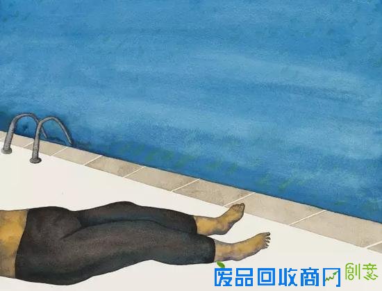 这些画和她一样干净、漂亮又伤感