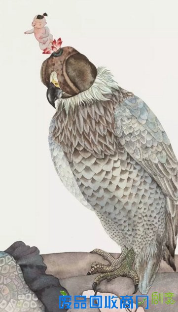 这些画和她一样干净、漂亮又伤感