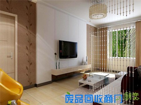 独特电视背景墙装修效果图案例赏析，可爱家装