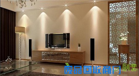 独特电视背景墙装修效果图案例赏析，可爱家装