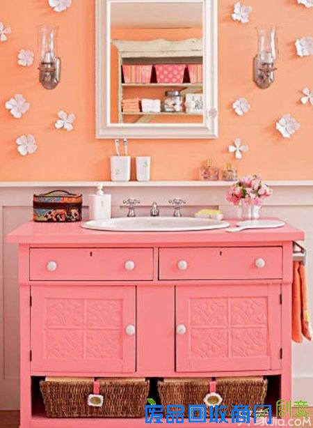 卫浴收纳不用愁 diy旧物创意很精彩