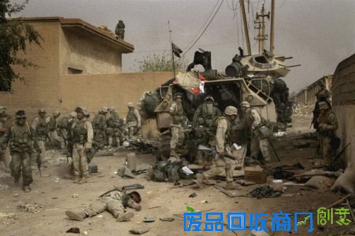 伊拉克战争十张经典照片
