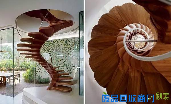 充满设计感创意楼梯设计 艺术家工作室必备
