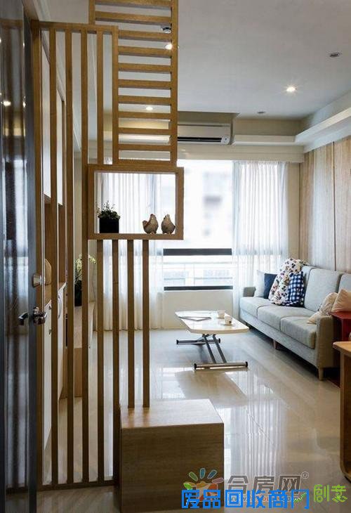 神奇的隔断效果图 这样的隔断设计有创意