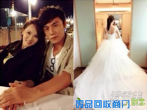 伊能静高调再婚 唯美婚纱照发型抢先看