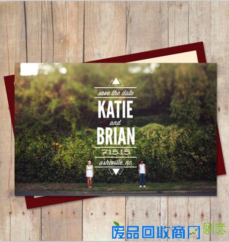 创意婚礼请柬 让婚礼更具特色