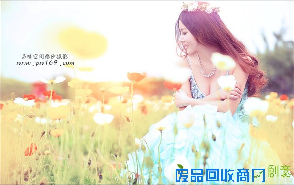 北京婚纱摄影；7招拍出完美花海婚纱照