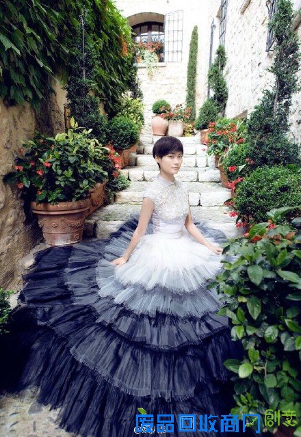 李宇春婚纱照曝光 帅气中性变身温文尔雅少女(图)