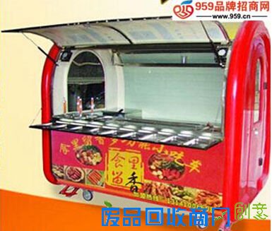 食里留香小吃车 深得投资者青睐
