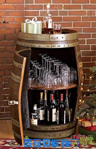 16个完美创意,让旧橡木桶大放异彩