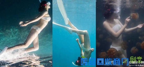 陈赫前妻许婧潜水照似美人鱼