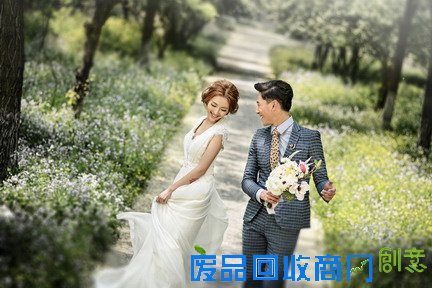 青春校园风格婚纱照欣赏体验清新自然风