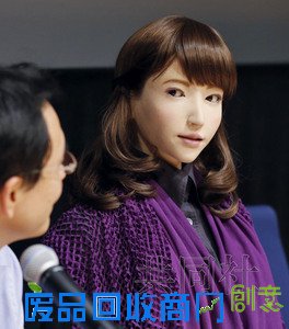 日本研发可自然对话的“美女机器人”