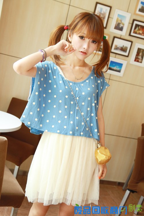 清纯小可爱的女生混搭 