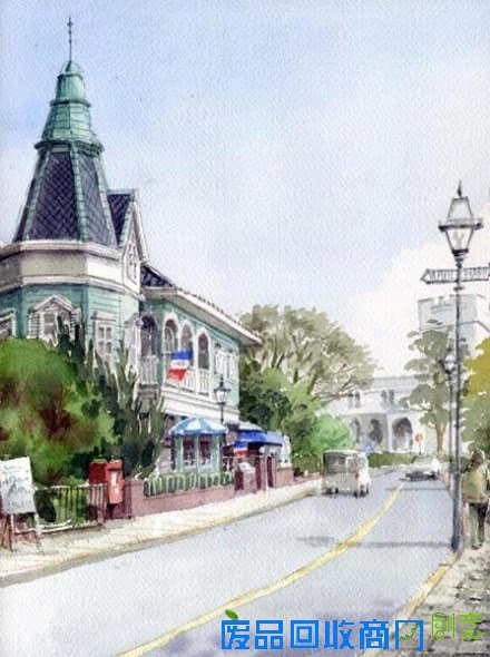 唯美插画 动漫卡通风景美图